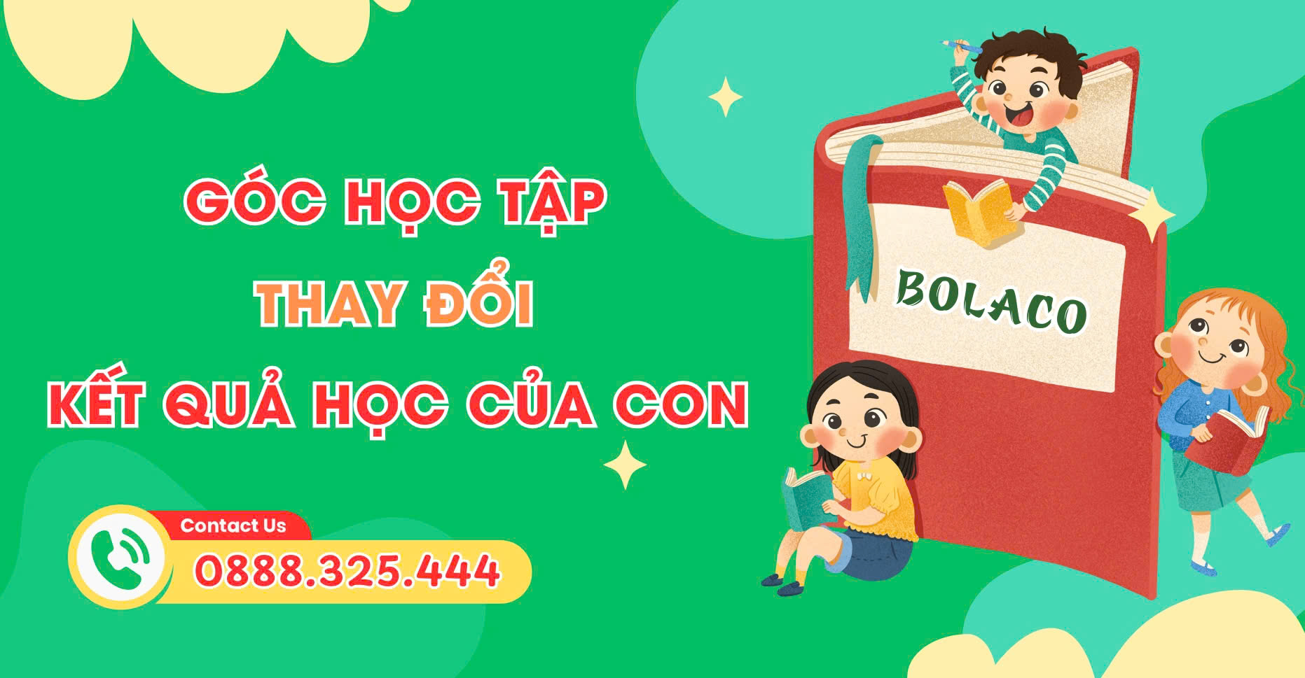Góc học tập thay đổi - Kết quả học tập cũng thay đổi
