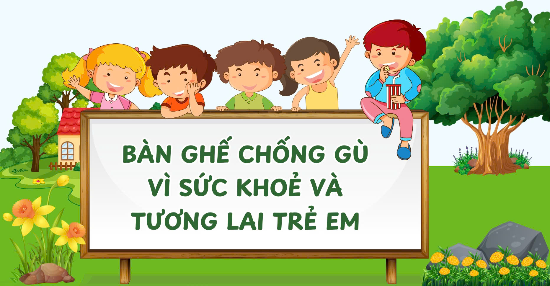 Bàn ghế chống gù thế hệ mới: Công nghệ vì sức khỏe và tương lai của trẻ