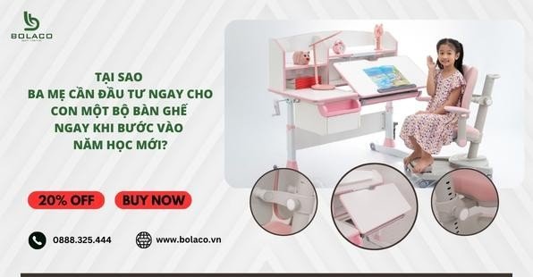 Sở hữu ngay bàn ghế học sinh cấp 1 giá rẻ nhân ngày tựu trường