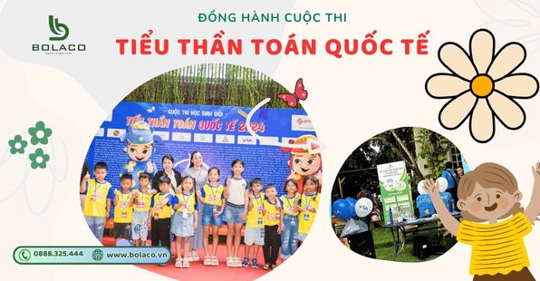 BOLACO Đồng hành cùng cuộc thi tiêu thần toán 2024 - chắp cánh cùng mầm non tương lai đất nước