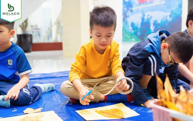 Tạo môi trường cho con vừa học vừa sáng tạo