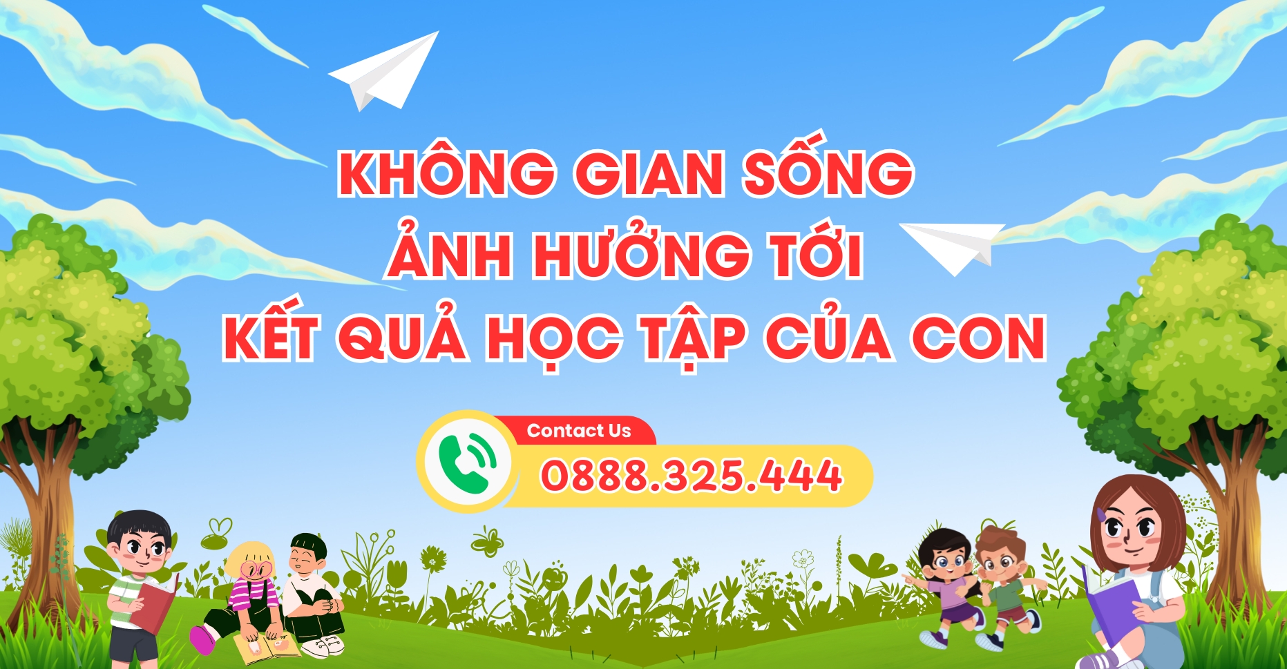 Tác động của không gian sống đến kết quả học tập của trẻ