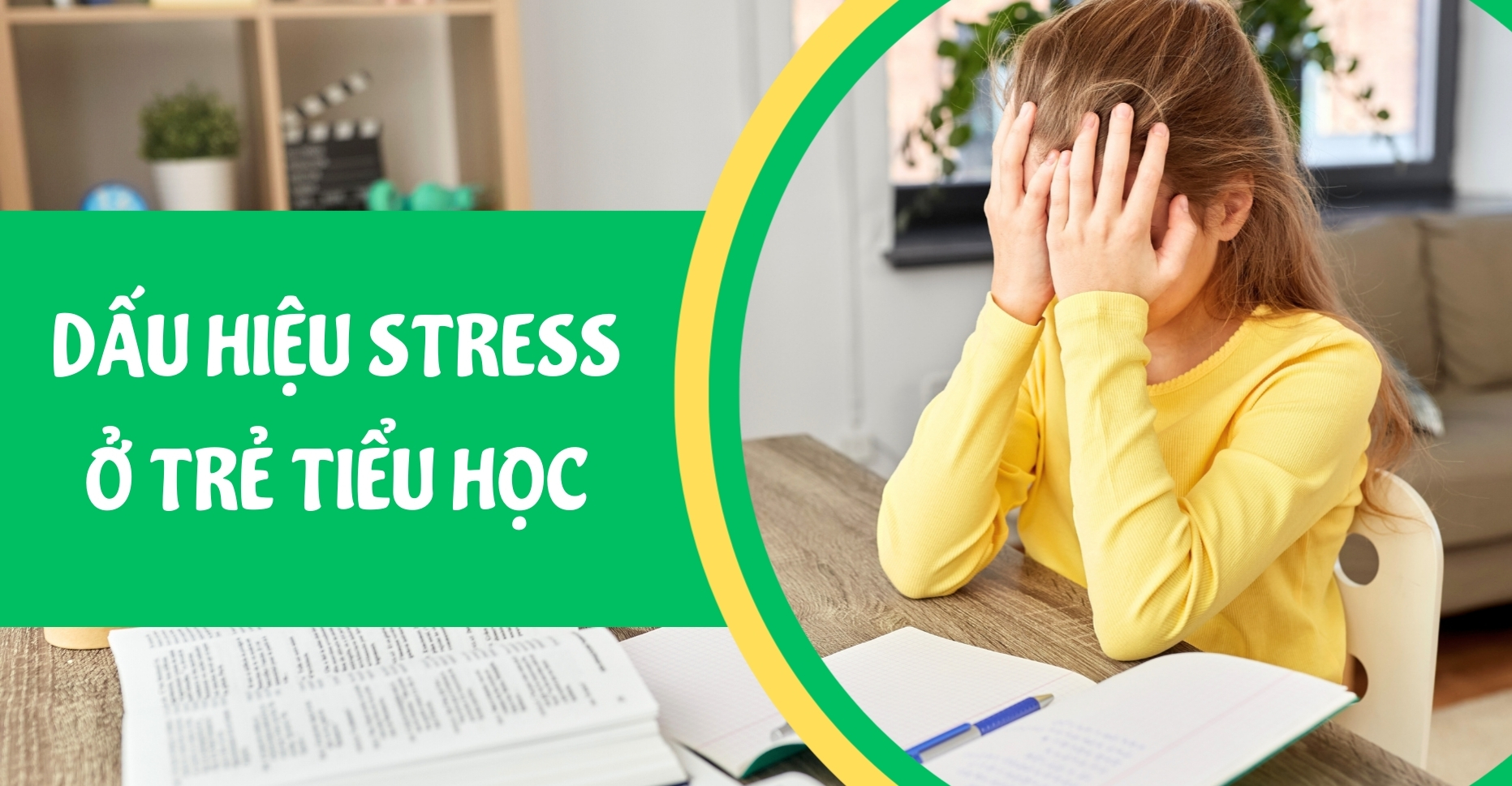 Làm sao phát hiện sớm dấu hiệu stress ở trẻ tiểu học?